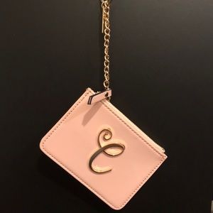 Blush Wallet/Change Purse - “C” Monogram